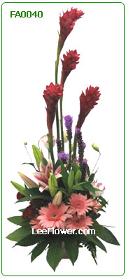 ( FA0040 )  Mixed Flowers Arrangement