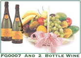 FG0007 and 2 Bottles of White Wine
