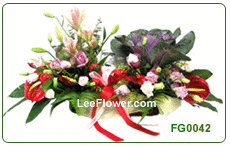 ( FG0042 )  Flower Arrangement with  Chocolate Gifts