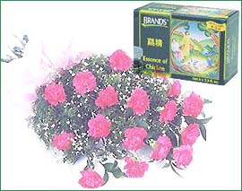HB0030 with 6 bottle Brand's Essence of Chicken. 