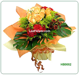( HB0052  v )  CarRos Style -  Hand Bouquet