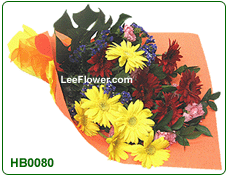 HB0080  ( Mixed Flowers for Hand Bouquet )