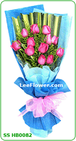 Click to BUY    ( SS HB0082 )   Roses Bouquet - 12 Stalks of Roses. Flower Delivery Service to Sabah and Sarawak.