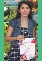 Floral Design ~ GOLD AWARD Year 2007