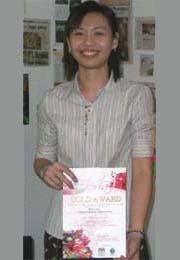 Floral Design  ~  GOLD AWARD  Year 2007