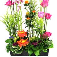 Student's Flower Arrangement  at Lee Flower Design Academy