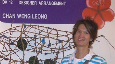 Chan Weng Leong - Professional Floral Designer