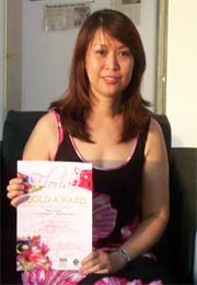 Floral Design  ~  GOLD AWARD  Year 2007