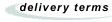 Flowers and Gifts Delivery terms